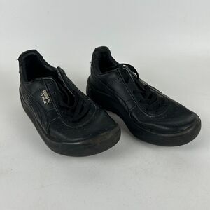Puma GV Special‎ Athletic Shoes Boys Size 13.5 Black Leather Lace Up 34476501
